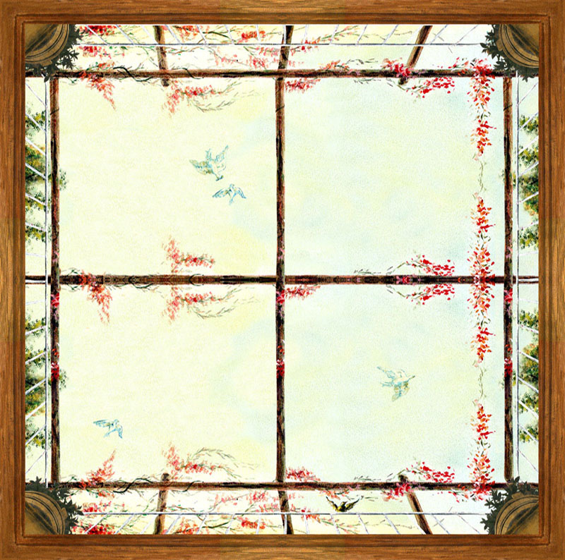 Trompe l'oeil PT 1009962 Soffitto